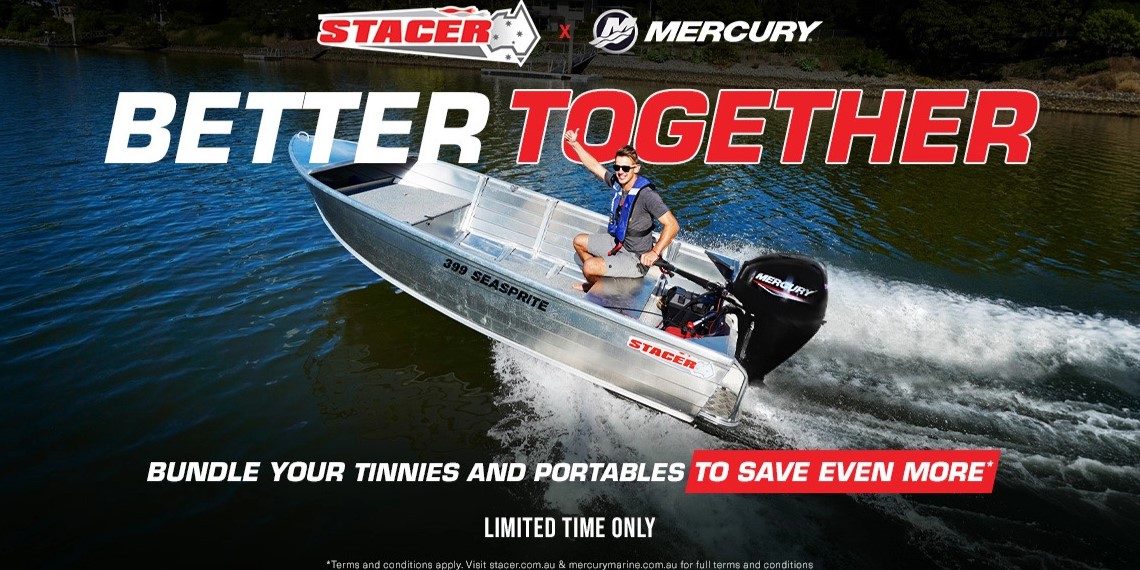 Better Together: Save More on Stacer Boat & Mercury Portable Packages